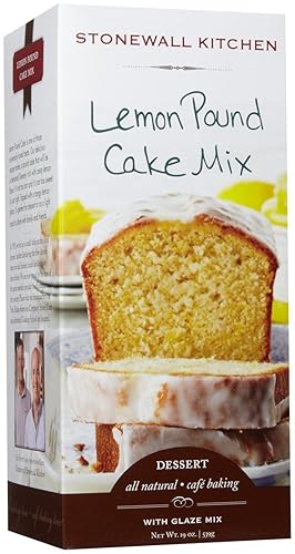 Stonewall Kitchen Lemon Pound Cake Mix, 19 onzas