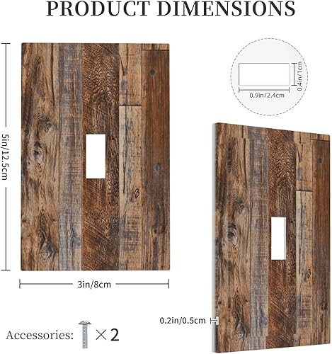 Miniatura 441 de Vista de ventana, isla tropical, playa, palmeras, cielo soleado, cubierta de interruptor de luz de palanca individual, placa decorativa de pared