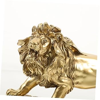 ライオンの飾り物 Amazon.co.jp: ライオン像 ライオンの置物 コレクション 飾り棚