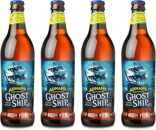 Adnams Ghost Ship Citrus Pale Ale 4.5% 500ml Glass Bottles - Pack of 4