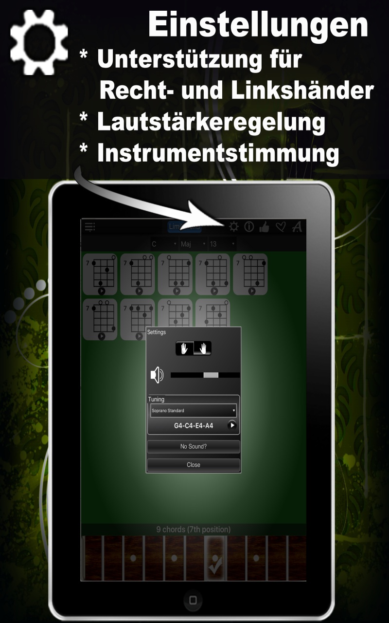 Ukulele Akkorde Lite Uke Griffe kostenlos finden und lernen !Amazon