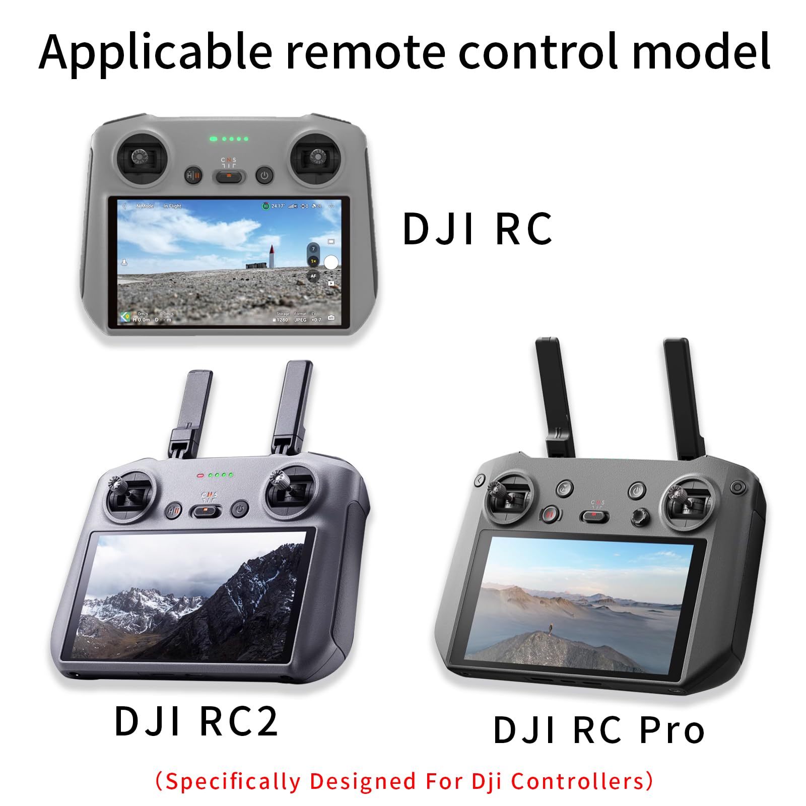 Gchinmejl Portable Lanyard Neck Strap for DJI Mini3/mini3 Pro/mini4 Pro/air 2s/air3/Flip,Remote control with screen RC/RC2/RC 2 Controller Accessories (Black)