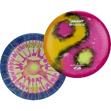 Discraft Z Fly-Dye Two Pack Disc Golf Set | Buzzz & Nuke SS | Zone & Raptor | Sol & Avenger SS | Perfect for Men, Women, and Kids | Disc Weight, Color & Foil Will Vary
