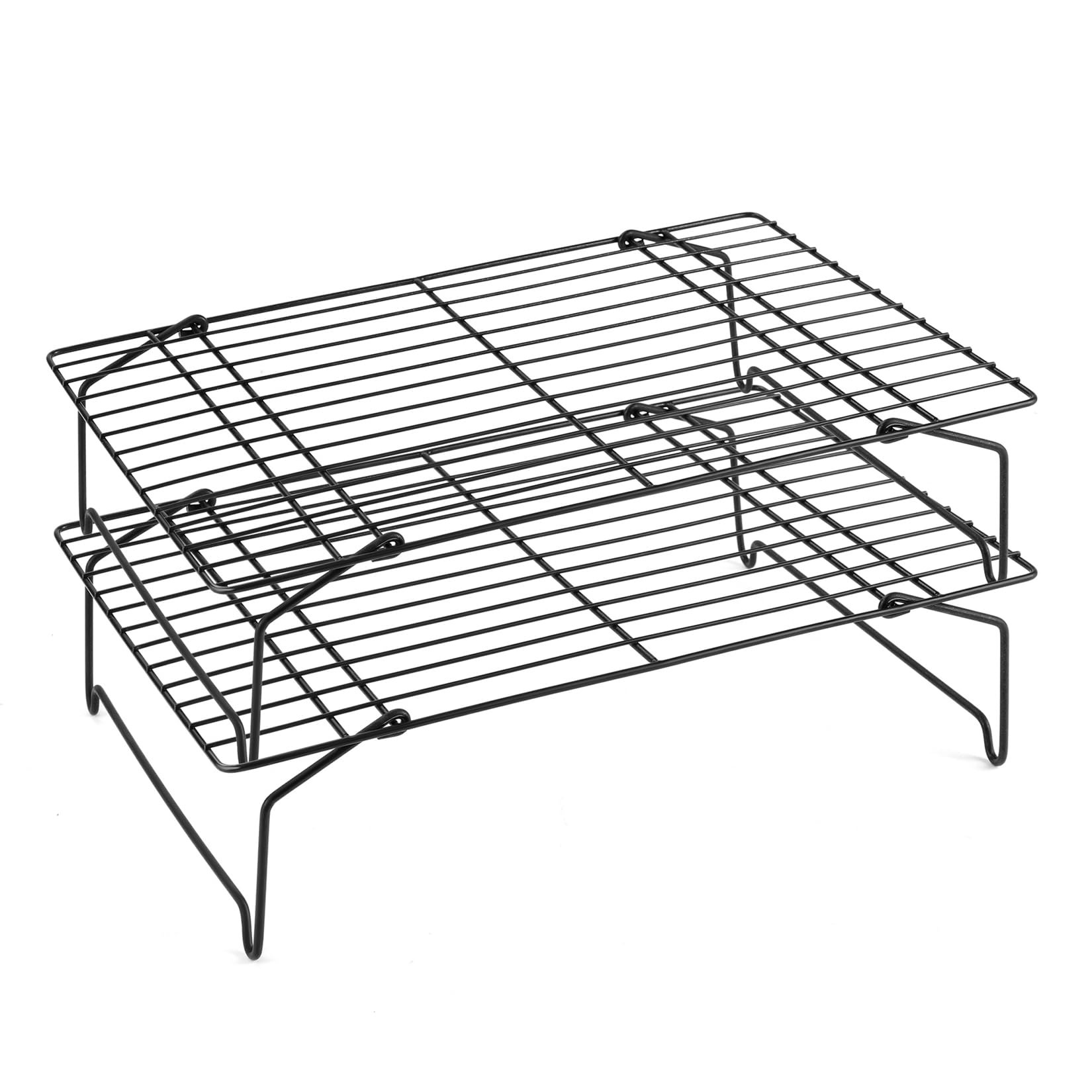 P&P CHEF 2-Tier Stainless Steel Cooling Rack Set -8