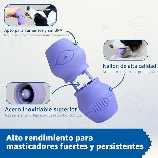 Foto 3 de 8 de PetClan Chewise Soporte para Palitos Naturales de Toro para Perros, Uso rudo