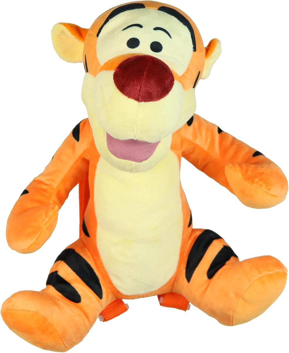Disney Winnie the Pooh Mini Backpack Tigger Character 13" Soft-Shell Bag with Adjustable Shoulder Straps
