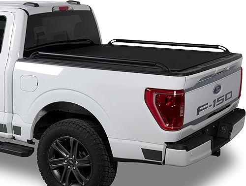 Miniatura 9 de Putco 88856 Rieles laterales negros para casillero, rieles de caja de camioneta color negro mate de primera calidad, se adapta a Chevrolet Silverado