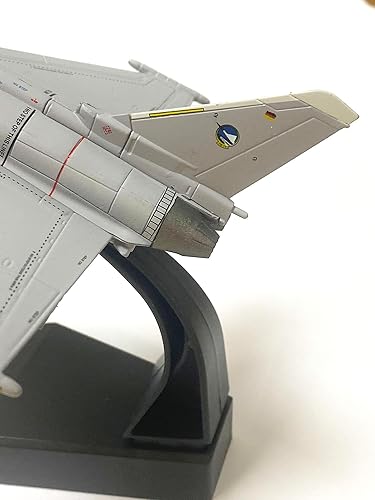 Miniatura 9 de Eurofighter Typhoon EF2000 1100 Modelo de avión fundido a troquel