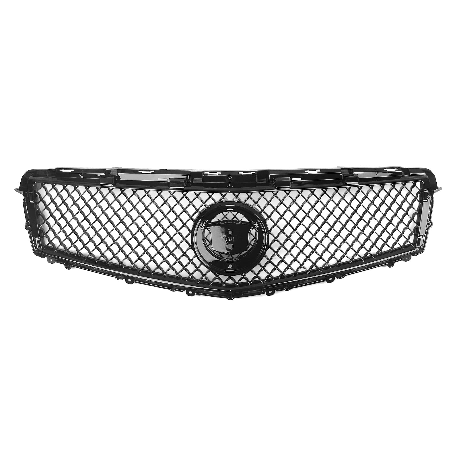 Calandre Cadillac ATS 2013-2014 grille de capot noir chrome - 7