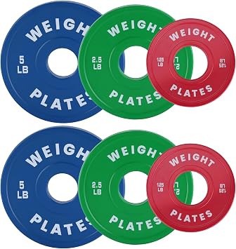 2-Inch Rubber Weight Plates 37.5 LB 100LB,160LB 210LB 300 LB Set Options Weight Plates for Barbell,CrossFit & Strength Training 2.5LB/5LB/10LB/15LB/25LB/35LB/45LB Rubber Bumper Plates Options