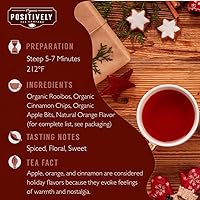 Vista 395 de Positively Tea LLC. Té orgánico de arándano, té verde, rooibos, de hojas sueltas (1 LB)