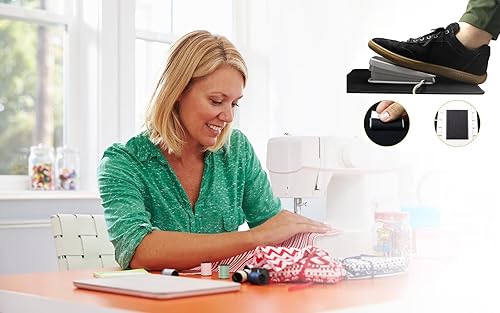 Miniatura 5 de LYDKIN Alfombrilla antideslizante para pedal de máquina de coser, alfombrilla antideslizante para pedal de máquina de coser, almohadilla de pedal de