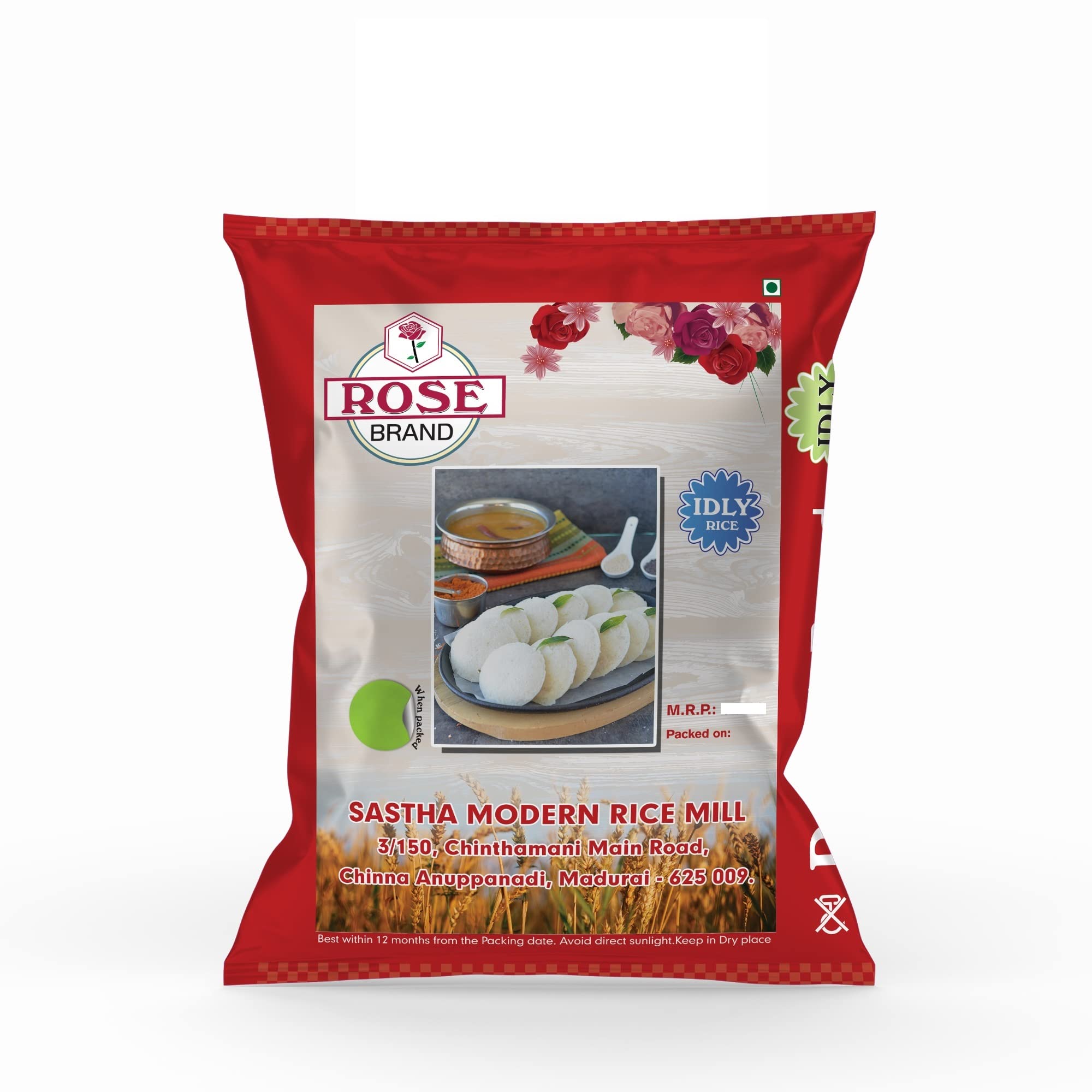 Rose Premium Idly Rice, Delicious Taste, Nature Source, Healthy & High Surplus, Best Idly Rice for Fluffiest Idlies and Crispiest Dosa (Whole Rice, 15 Kg) (B0BDS5CTP1) Amazon Price History, Amazon Price Tracker