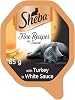 Sheba Fine Recipes, Wet Cat Food Trays, with Turkey in Sauce, 22 x 85 g
