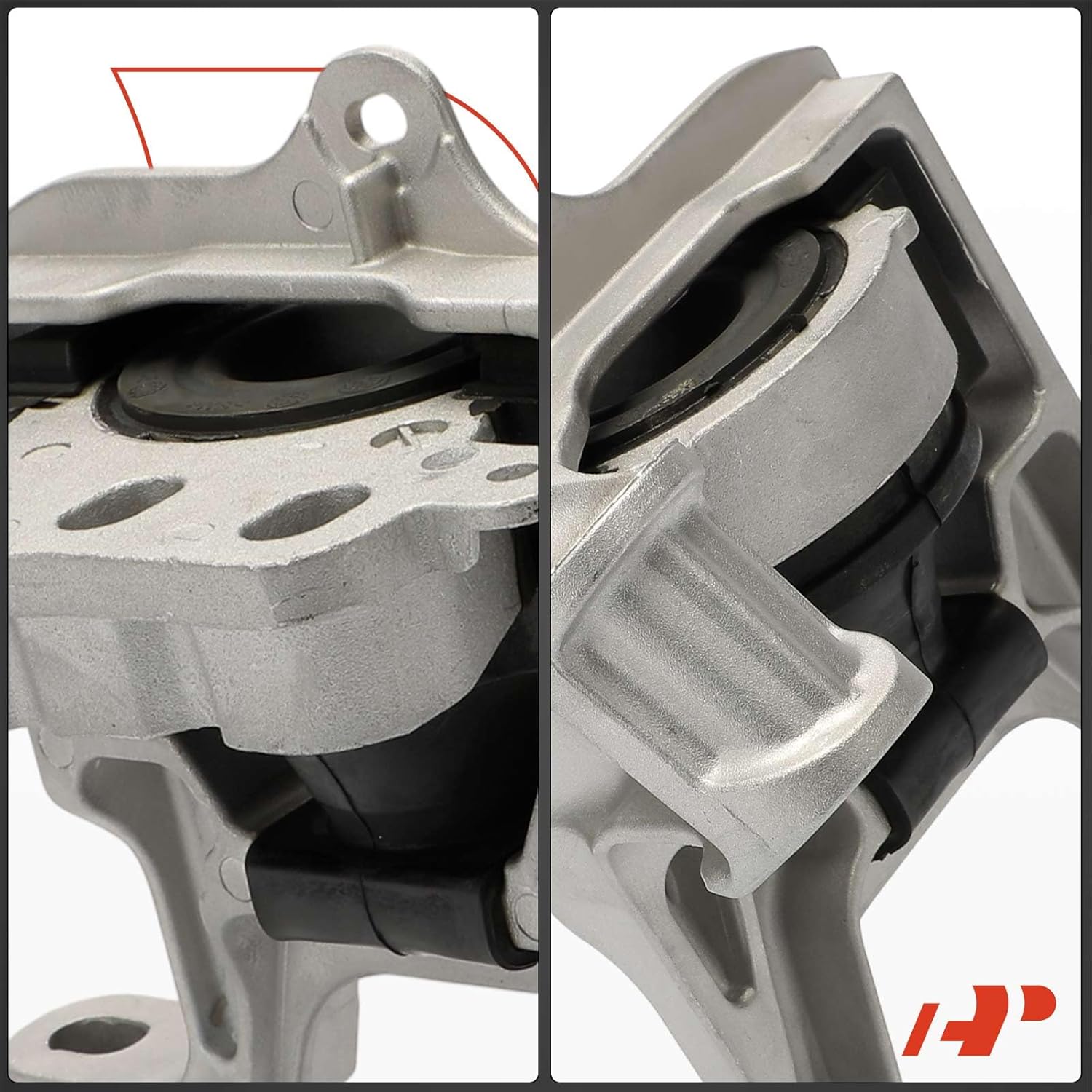 A-Premium Front Right Engine Motor Mount Compatible with Toyota Yaris 2016-2022, Yaris iA 2017-2018 & Mazda 2 2017-2019 & Scion iA 2016, 1.5L