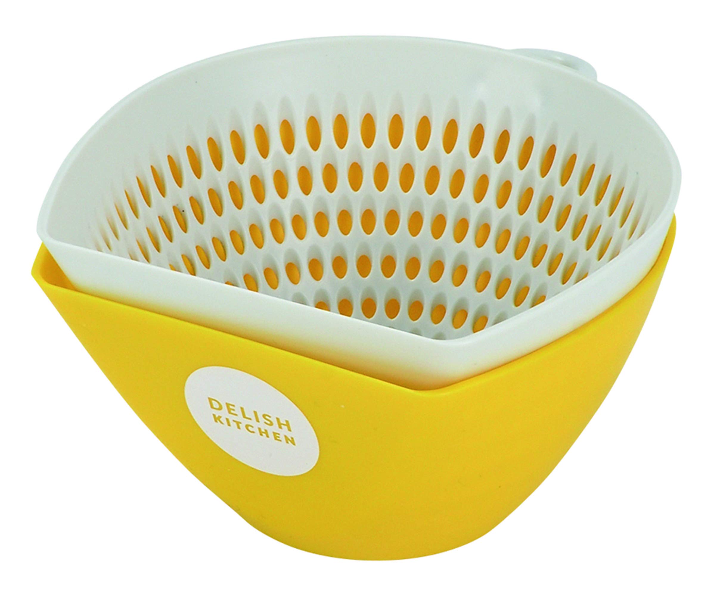 Amazon｜デリッシュキッチン パール金属 チリトリ ザルボウル 小 