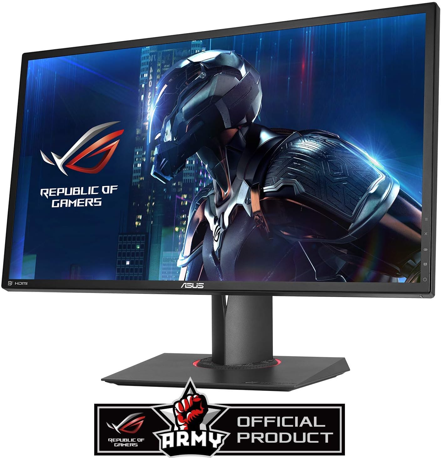 ASUS ROG SWIFT PG248Q 24 FHD (1920 x 1080) Gaming Monitor, 1 ms, 180Hz, DP, HDMI, USB 3.0, G-SYNC