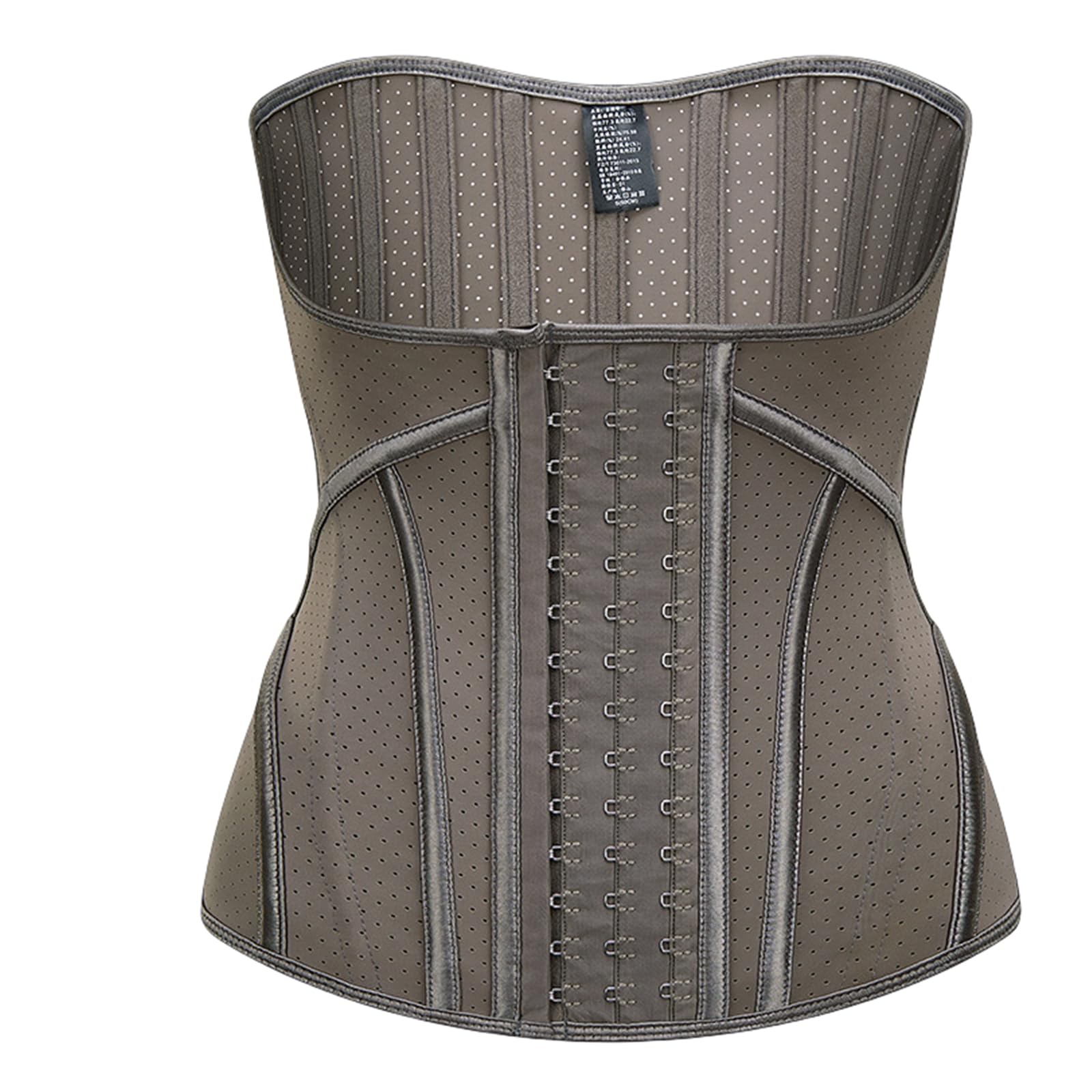 Corsetto Donna Cintura Modellante per Il Corpo da Donna, Corsetto di Controllo della Pancia, Busto Corto, Cintura in Lattice-Blu-s