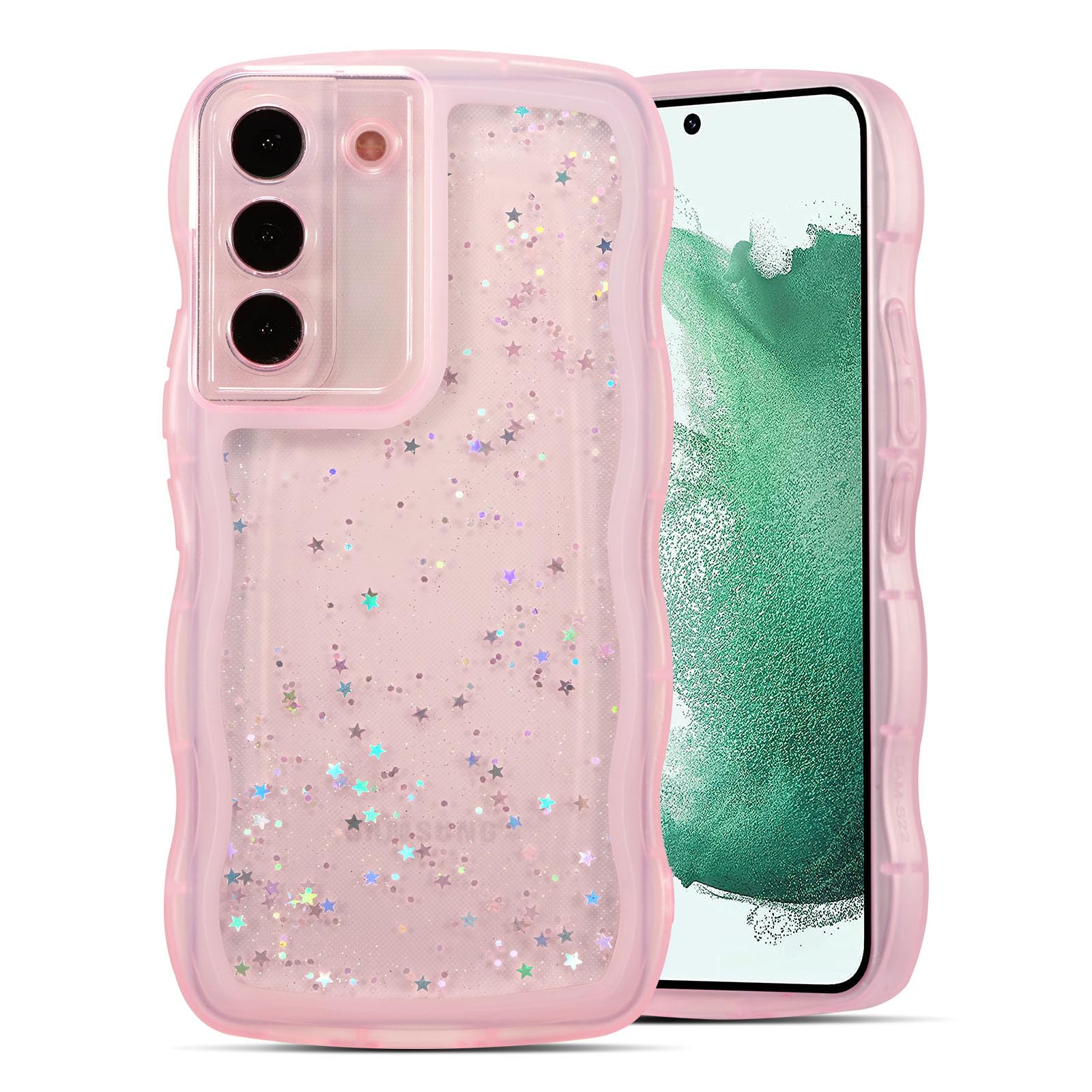 Amazon.co.jp: QLTYPRI 対応 Galaxy S22 ケース クリア TPU カバー 
