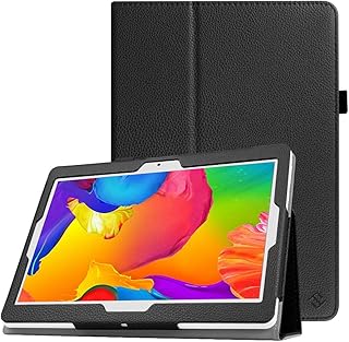 Fintie Case for ZONKO K105 10.1, MEIZE 10, Dragon Touch Notepad K10 / Max10 10.1 Tablet, Premium PU Leather Stand Cover for Lectrus, Victbing, Hoozo, Winsing 10 Android Tablet, Black