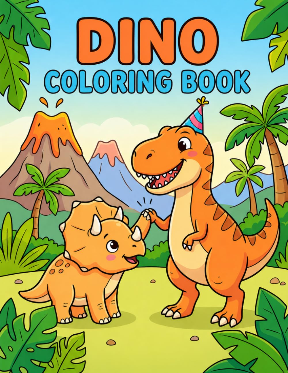 Dino Coloring Book.