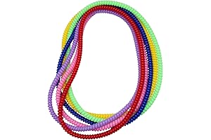 Chewy Sensory Necklaces - 6 Pack for Kids with Teething Relief
