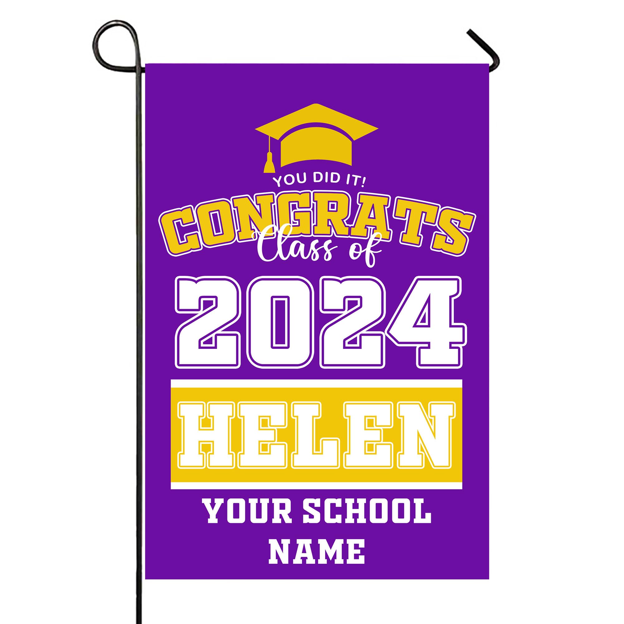 Personalized Camping Graden Flag - Parents with 3 Kids & 2 Dogs - Gift Idea For The Whole Family, Dog Lovers - Mother's Day Gift From Husband to wife main image 1