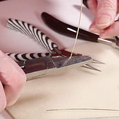 Miniatura 6 de The Beadsmith Alicates cuadrados de rito - Crea formas cuadradas consistentes en diámetros de 2 a 0.315 in - Herramienta de trabajo de alambre para