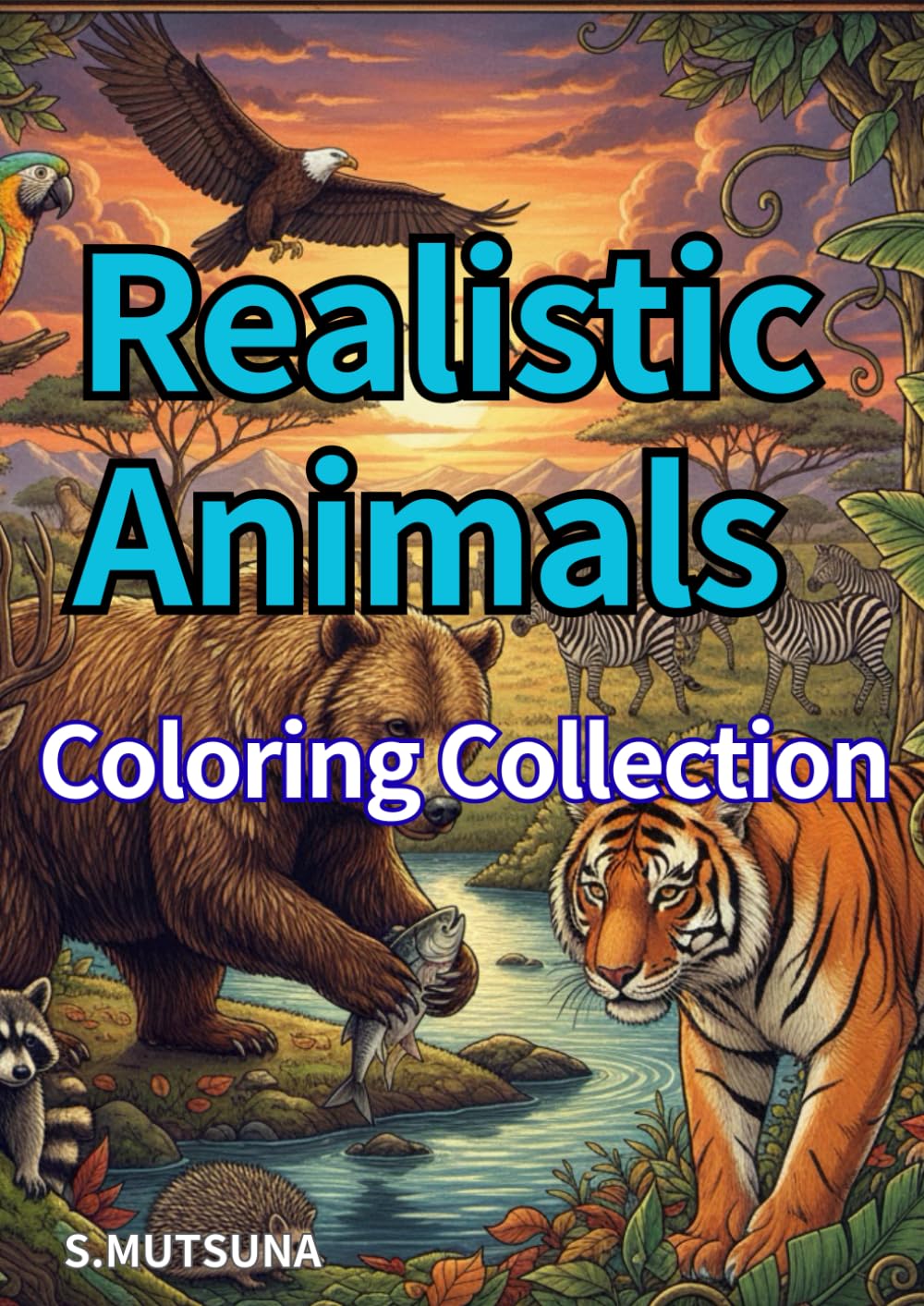 Realistic Animals Coloring Collection