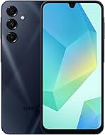 Samsung Galaxy A16 5G A Series, Unlocked Android Smartphone, Large AMOLED Display, Durable Design, Super Fast Charging, Expandable Storage, 5G Connectivity, US Version, 2025, Blue Black