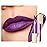 Oulac Matte Liquid Purple Lipstick for Women, Makeup Long Lasting High Impact Lip Color, Waterproof, Creamy Formula Lip stick with Vitamin E, Vegan & Cruelty-Free, 4.5ml (MS04)