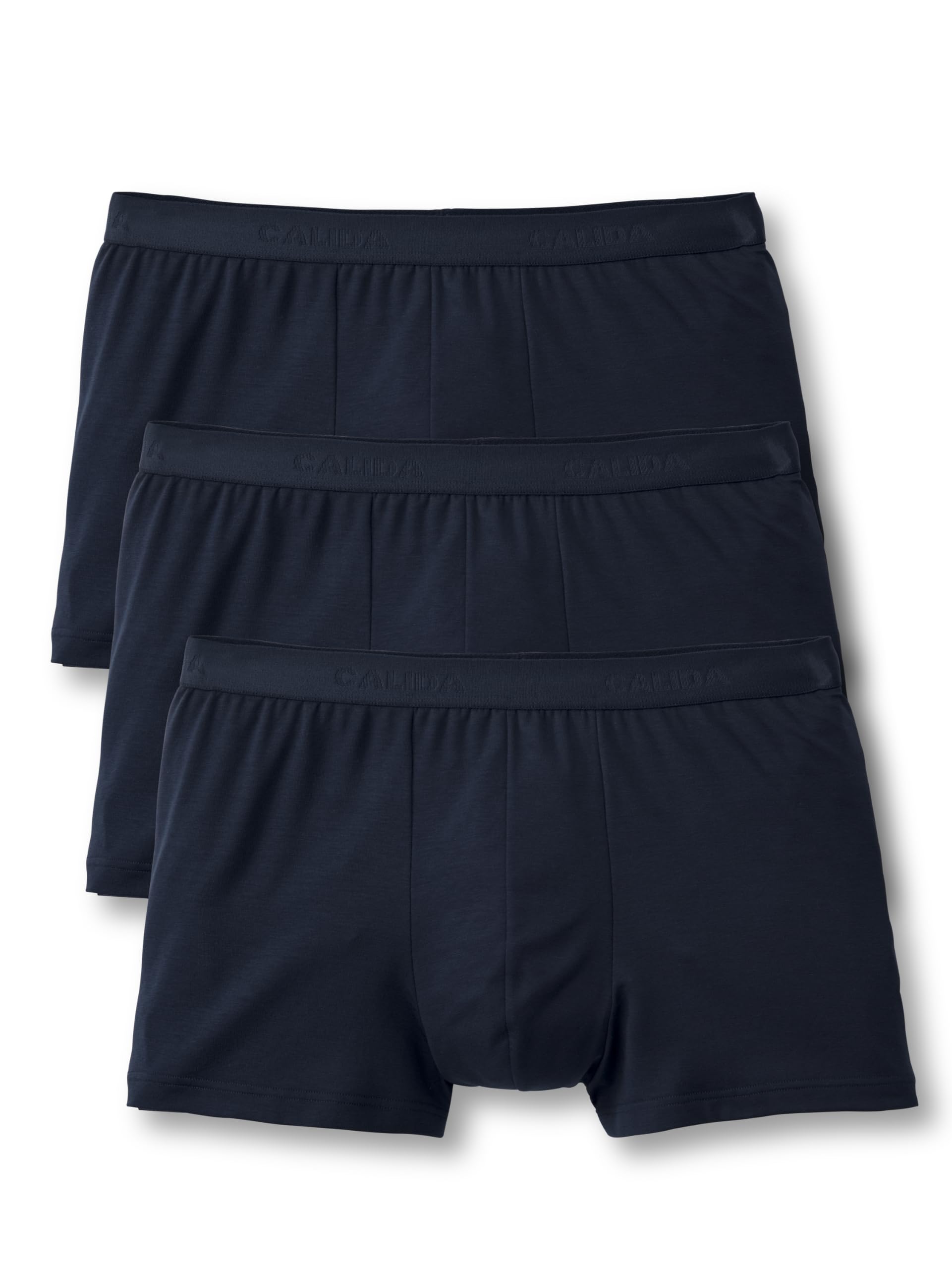 CALIDA Mens Natural Benefit Boxer Shorts - Dark Sapphire - Standard