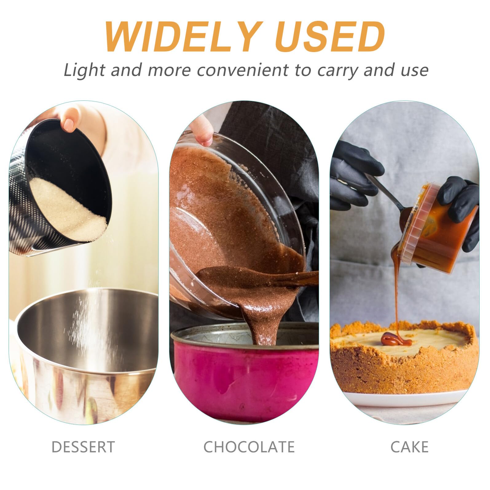 jojofuny Olla Doble de Acero Inoxidable para Estufa Cazo para Fundir Mantequilla y Queso Cuenco para Baño María de Resistente y Portátil para Repostería y Cocina