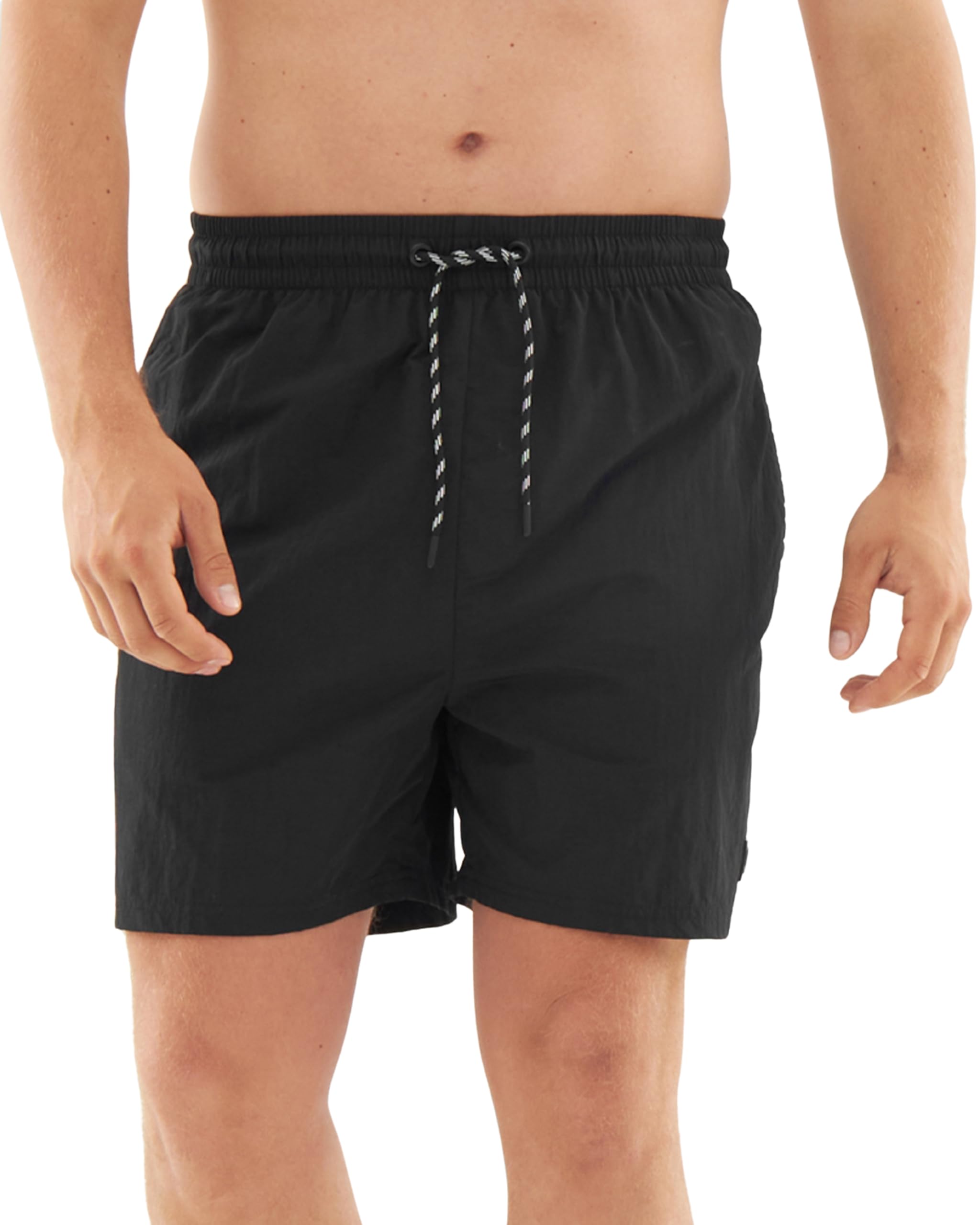 Johnny Urban Badehose Herren - Jay - Badeshorts mit Innenhose - Schwimmshorts für Männer - Boardshorts mit Meshfutter - Elastischer Bund mit Kordelzug - Einfarbig