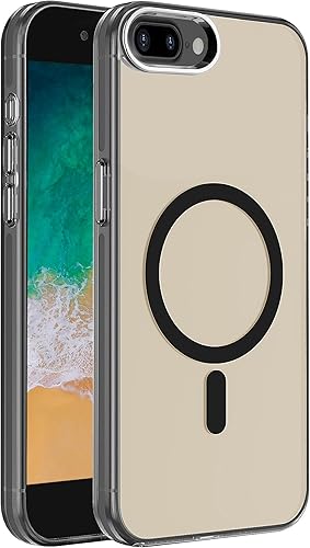 Miniatura 1 de Funda magnética para iPhone 11 Pro Max, carga inalámbrica compatible con Magsafe sin amarillamiento ni protección militar contra caídas, funda