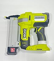 Vista 6 de RYOBI ONE+ Engrapadora inalámbrica AirStrike de calibre 18 de corona estrecha P361 Verde