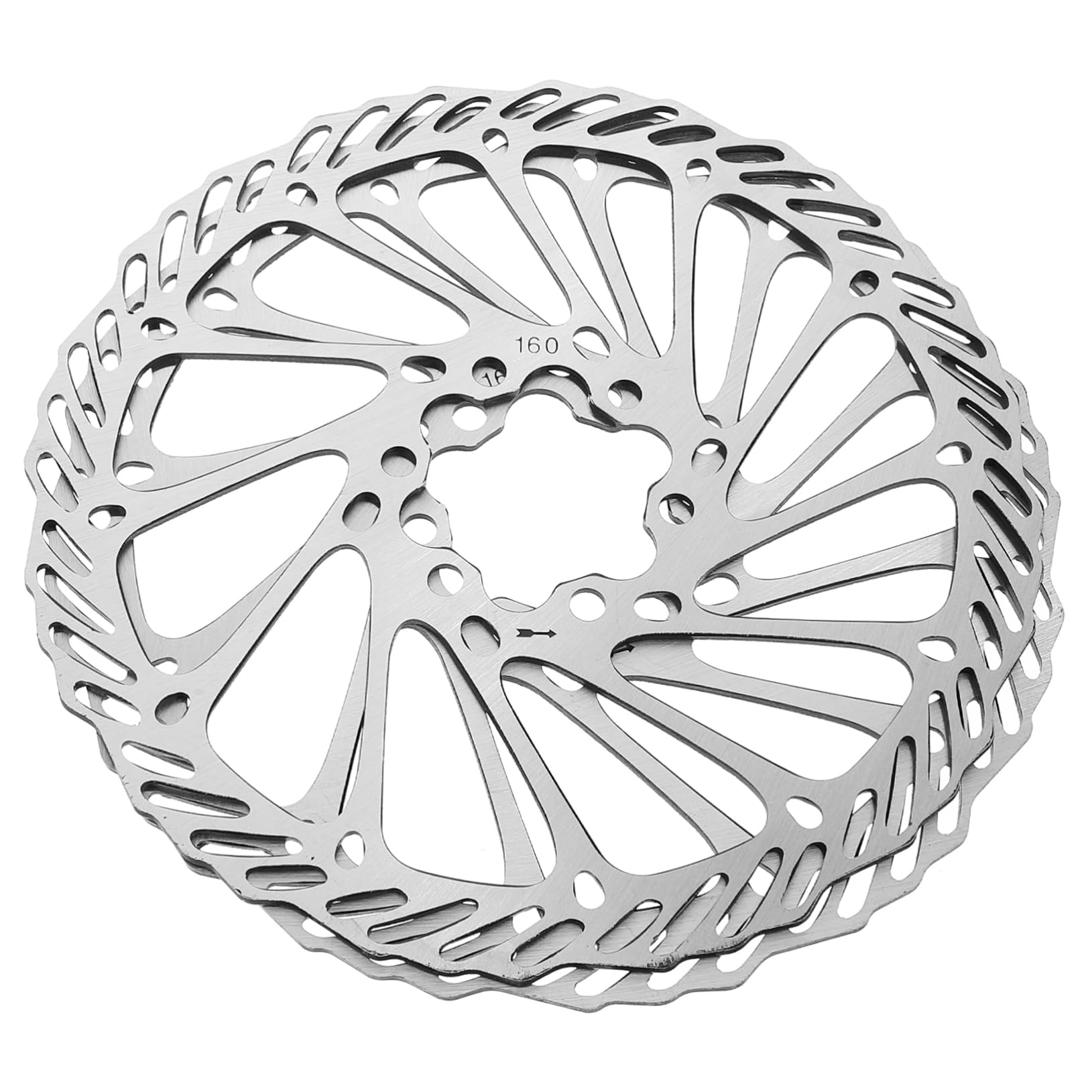 BRIGHTFUFU Disc Brake Pads for Bicycles 160mm Diameter Metal Bicycle Disc Cycling Bike Brake Pads Strong and Durable for Mountain Bikes