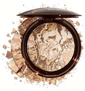 Polvo prensado luminoso horneado, base de pol...