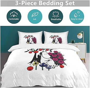 Amazon|ムーミン 寝具3点セット 布団カバー シングル 寝具カバー Amazon|ムーミン 寝具3点セット 布団カバー シングル 寝具カバー