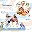 Water Doodle Mat- Kids Painting Writing Doodle Board Toy - Color Drawing Mat Bring Magic Pens Educational Toys for Age 3 4 5 6 7 8 9 10 Year Old Girls Boys Toddler Present