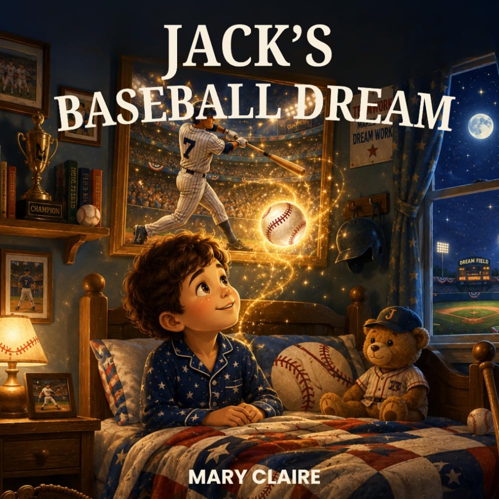 jack's baseball dream: a heartwarming bedtime story about courage, kindness, teamwork, and believing big dreams