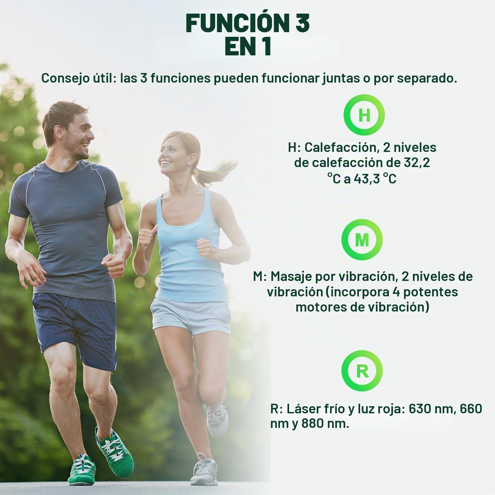 iKeener Masajeador Rodillas Dolor Inalámbrico con Calentamiento y Vibración, FDA Aprobada 210pcs Laser Therapia Masaje de Rodilla para Dolor de Rodilla Artrosis