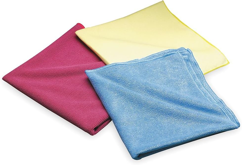 Norton Abrasives - St. Gobain Cloth, Microfiber, Yellow, 16 x 16 in, PK20