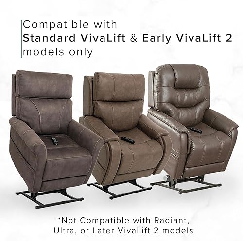 Miniatura 3 de AlveyTech Control remoto de repuesto de 10 botones y 5 pines para silla elevadora Pride VivaLift (versión estándar y temprana Viva Lift 2)