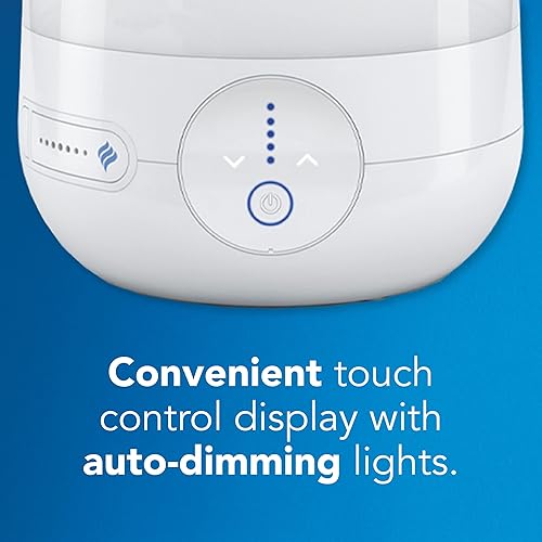 Miniatura 6 de Vicks FilterFree Plus Cool Mist Plus Humidificador (VUL565), habitación media, humidificador de niebla fría sin filtro para habitaciones de bebés,