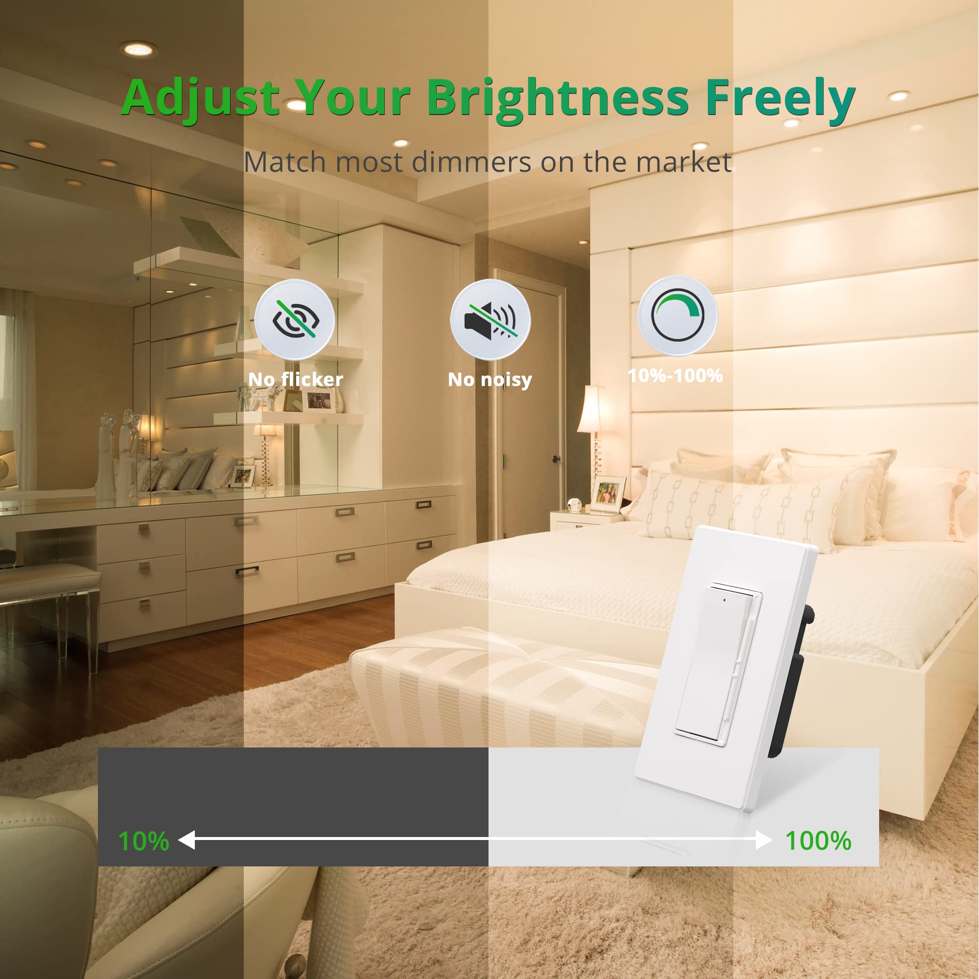 LEDIARY 24 Pack LED Recessed Lighting 6 inch with Junction Box, 3000K Warm White, 1100LM, 12W Eqv 110W, Dimmable Can-Killer Downlight - IC Rated, ETL Certified