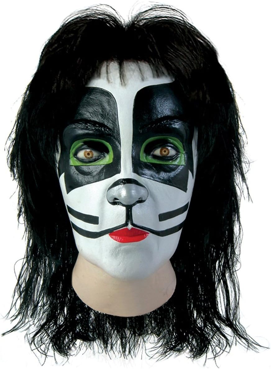 KISS Catman Full Mask Costume Accessory