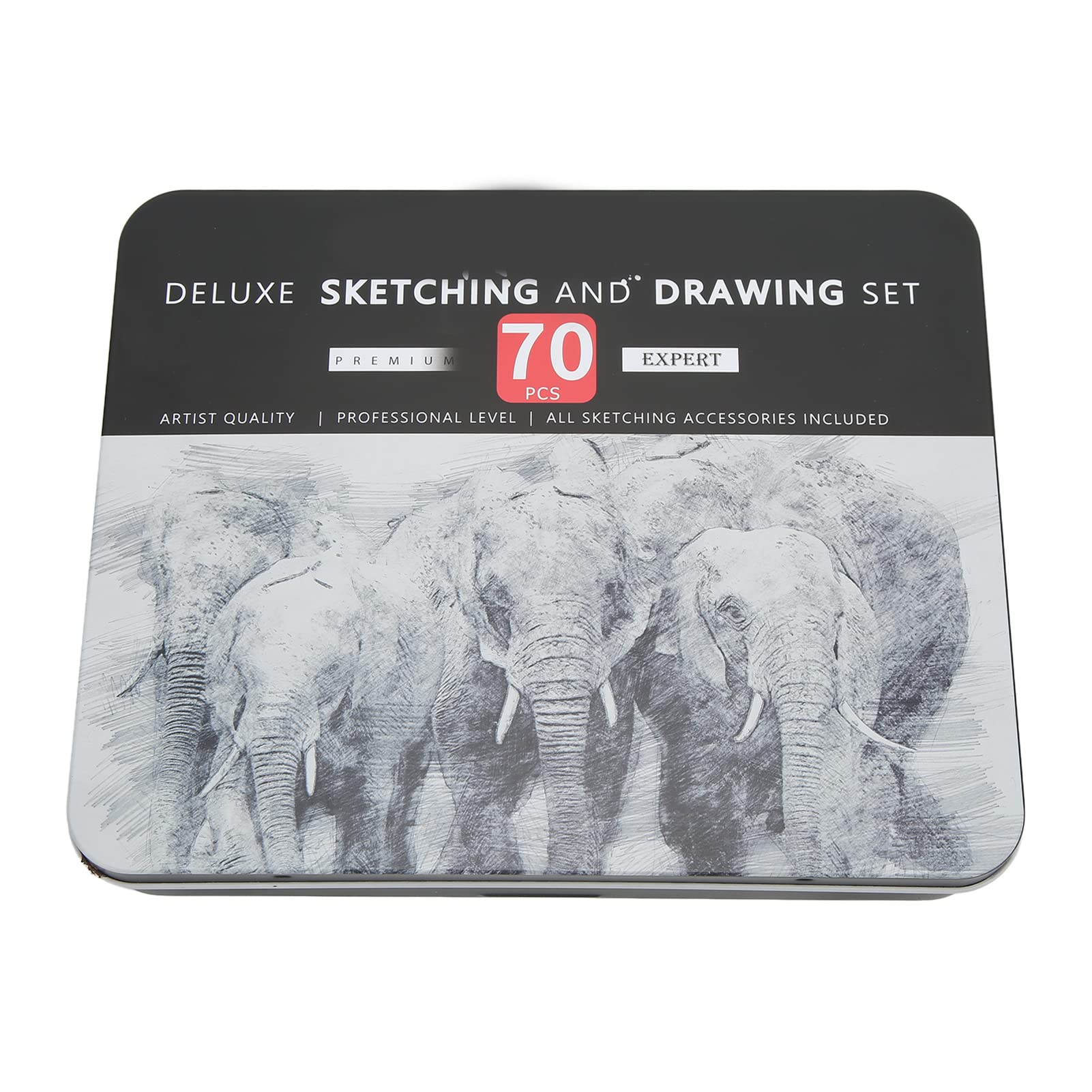 Luocute Juego de 70 Lápices Artísticos para Dibujar y Dibujar, Lápices de Grafito