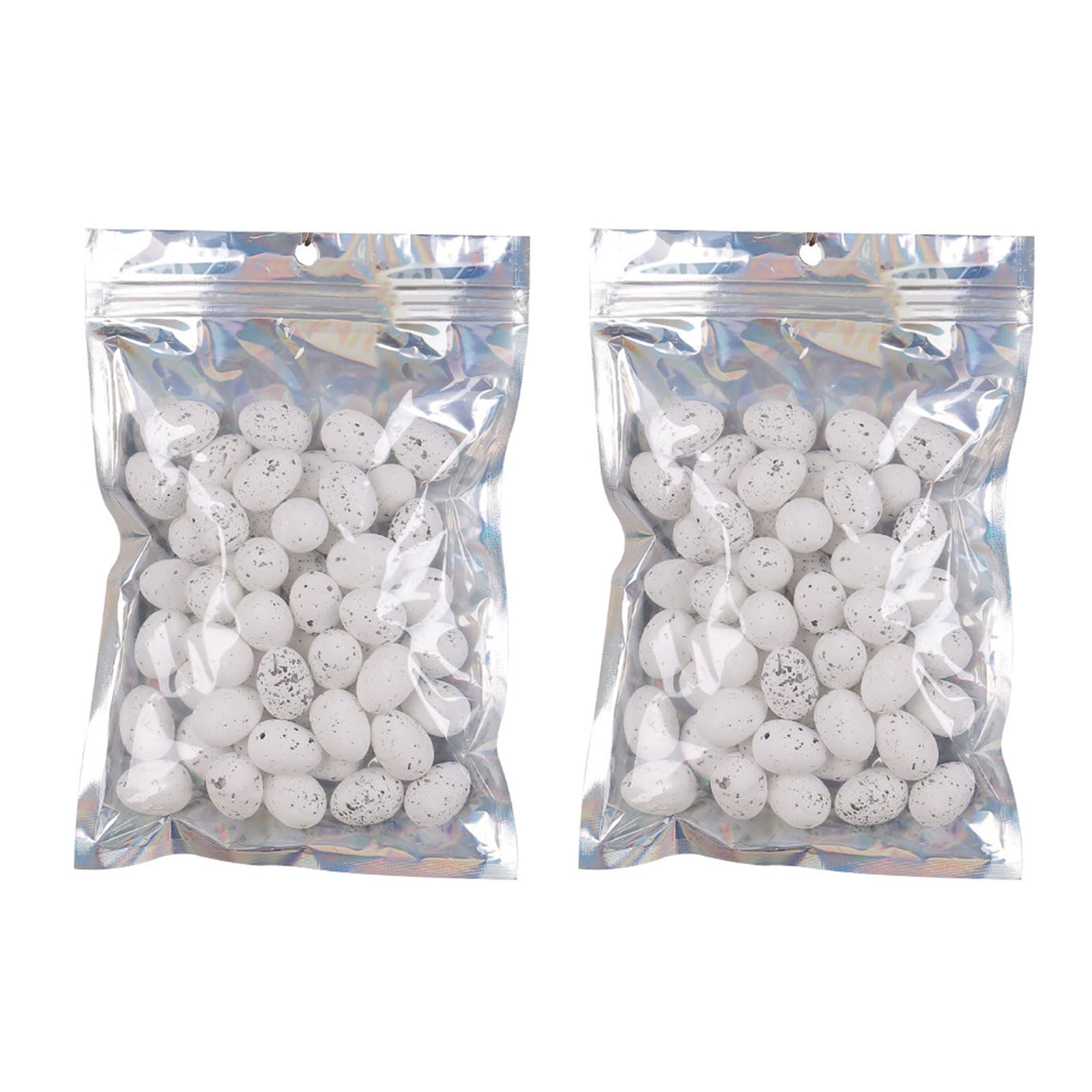 Tsophreniq 100 / 500PCS Easter Decorations Eggs Colorful Eggs Basket Stuffers Colorful Easter Decorations