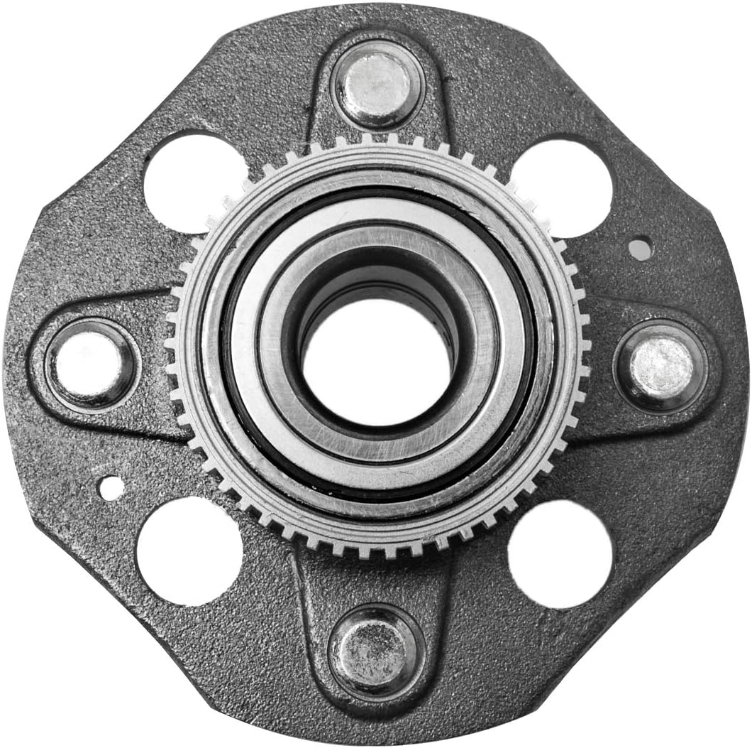 TUCAREST 512178 x2 (for 2.3L w/4-Wheel-ABS Models) Rear Wheel Bearing and Hub Assembly Compatible with 1998 1999 2000 2001 2002 Ho-nda Accord [4 Lug W/ABS;512177] - Image 4